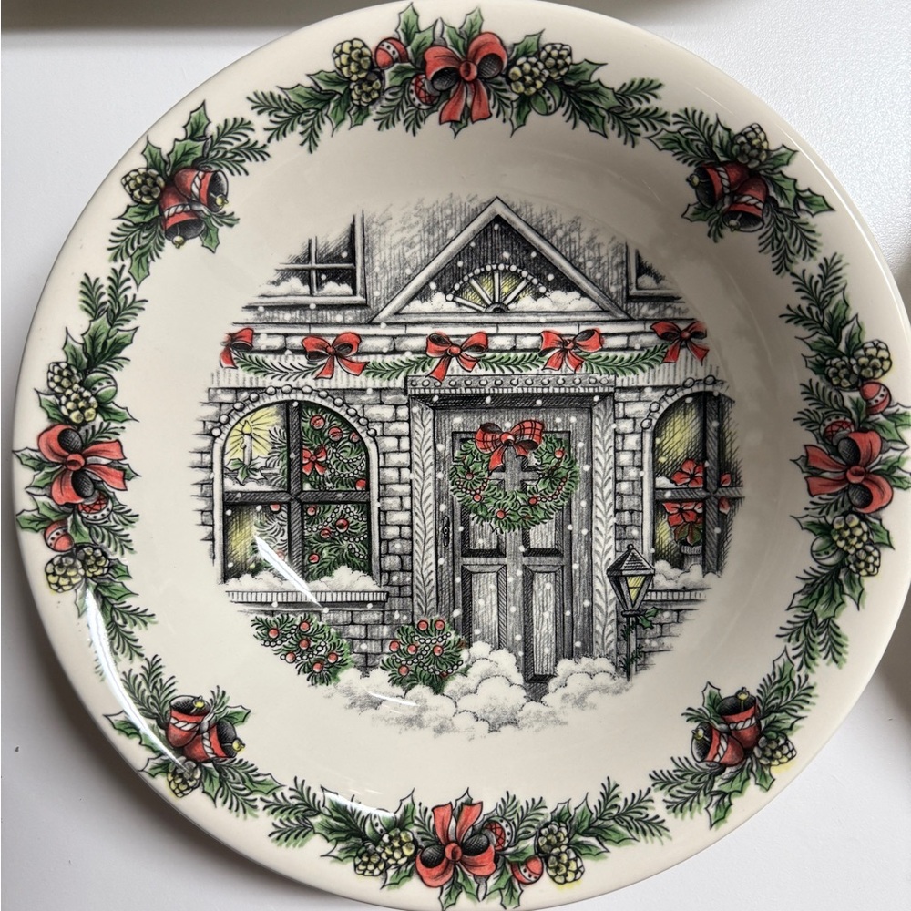 Royal Stafford 10.25" Bowl Christmas Home — Made In England. —New